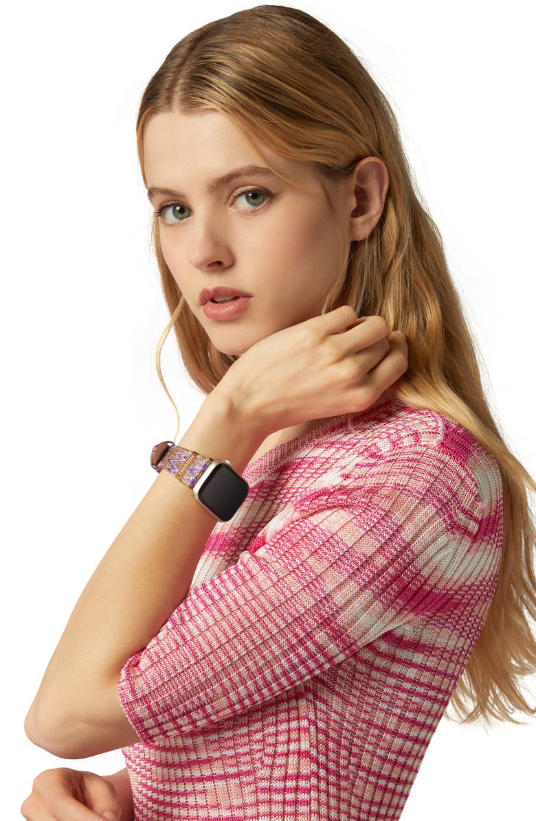 Missoni Zigzag 24mm Textile Apple Watch<sup>®</sup> Watchband, Alternate, color,