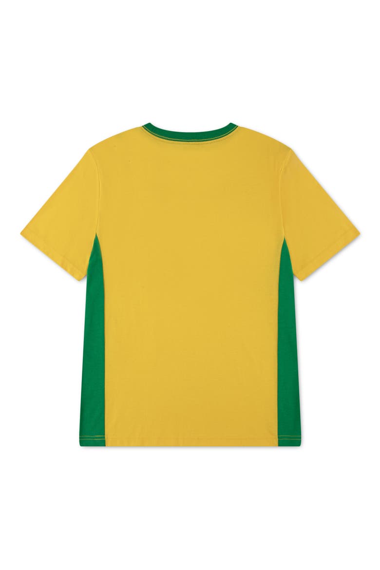 Kids' Brasil T-Shirt, Alternate, color, VARSITY MAIZE