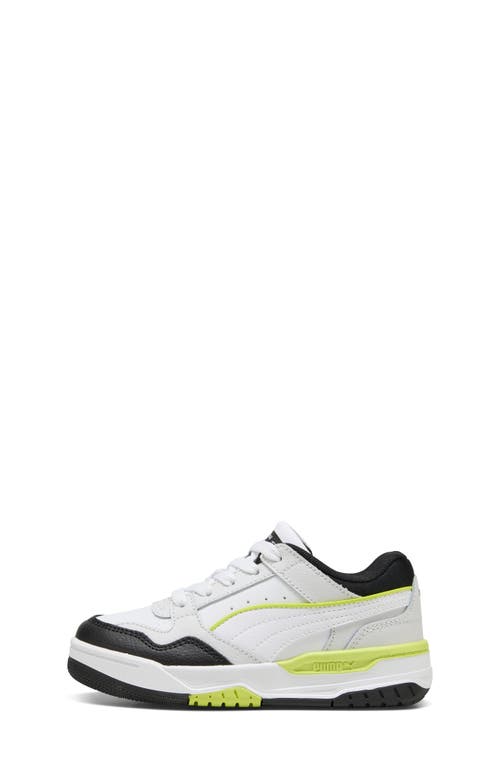 Puma Kids' Rebound Retro Low Top Sneaker In White