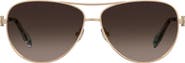 Kate Spade New York melly 60mm gradient pilot sunglasses