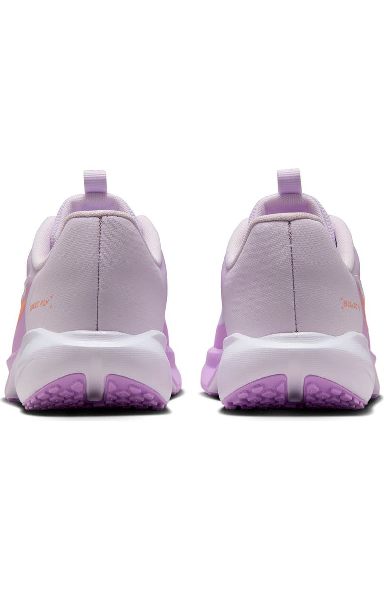 Nike Kids' Sonic Fly Running Shoe, Alternate, color, Barely Grape/ White/ Violet