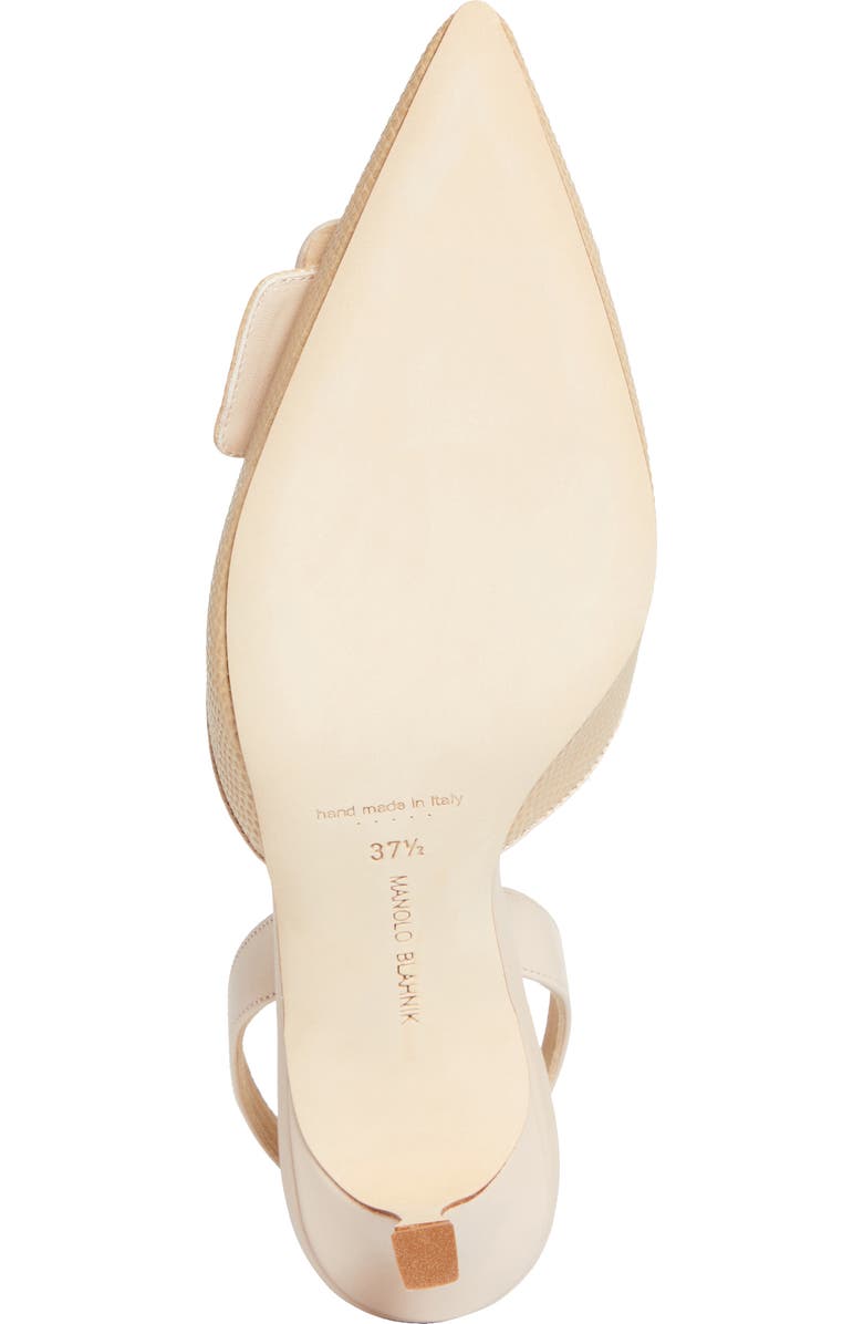 Manolo Blahnik Mayslibi Slingback Pump, Alternate, color, Ypri 9079/Mnud 2601