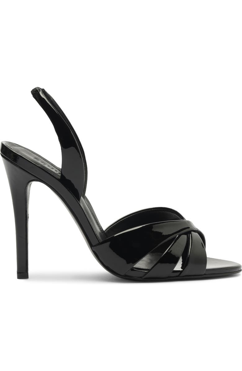 Schutz Keefa Patent Leather Slingback Sandal, Alternate, color,