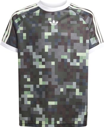 Kids' GFX Camo Cotton T-Shirt