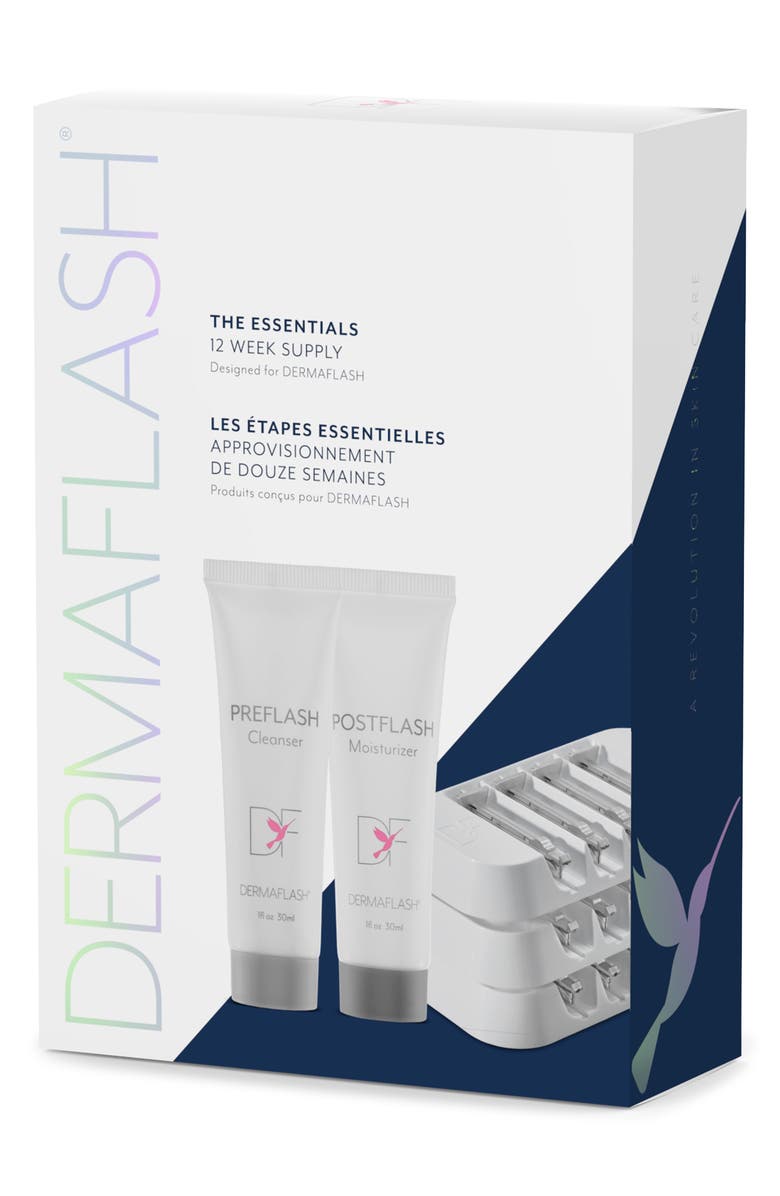 DERMAFLASH Dermaplane Device Essentials Replenishment Set, Alternate, color,