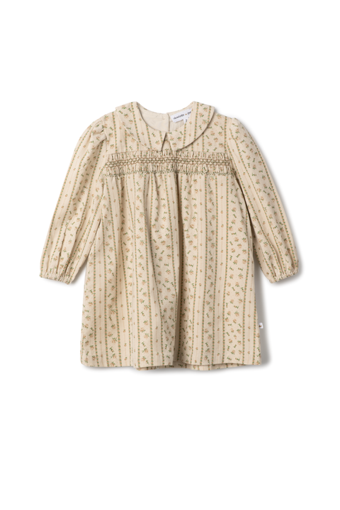 Corduroy Stripe Dress with Embroidered Front (Toddler, Little Kid & Big Kid)