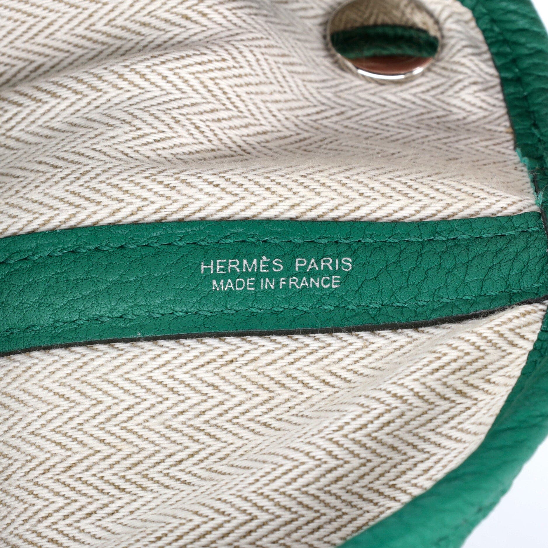 Garden Party Tote Leather 36, Alternate, color, Vert Vertigo