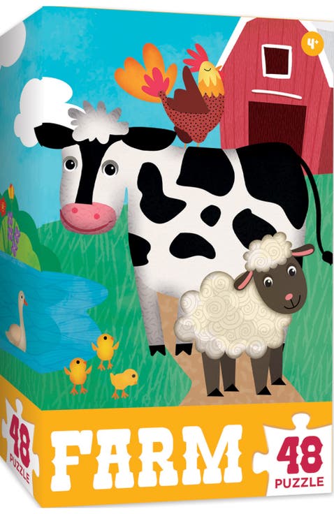 Farm 48 Piece Value Puzzle