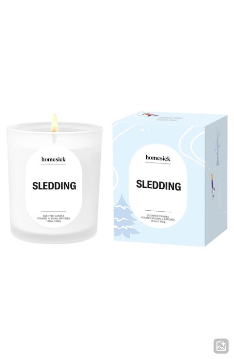 Sledding Candle