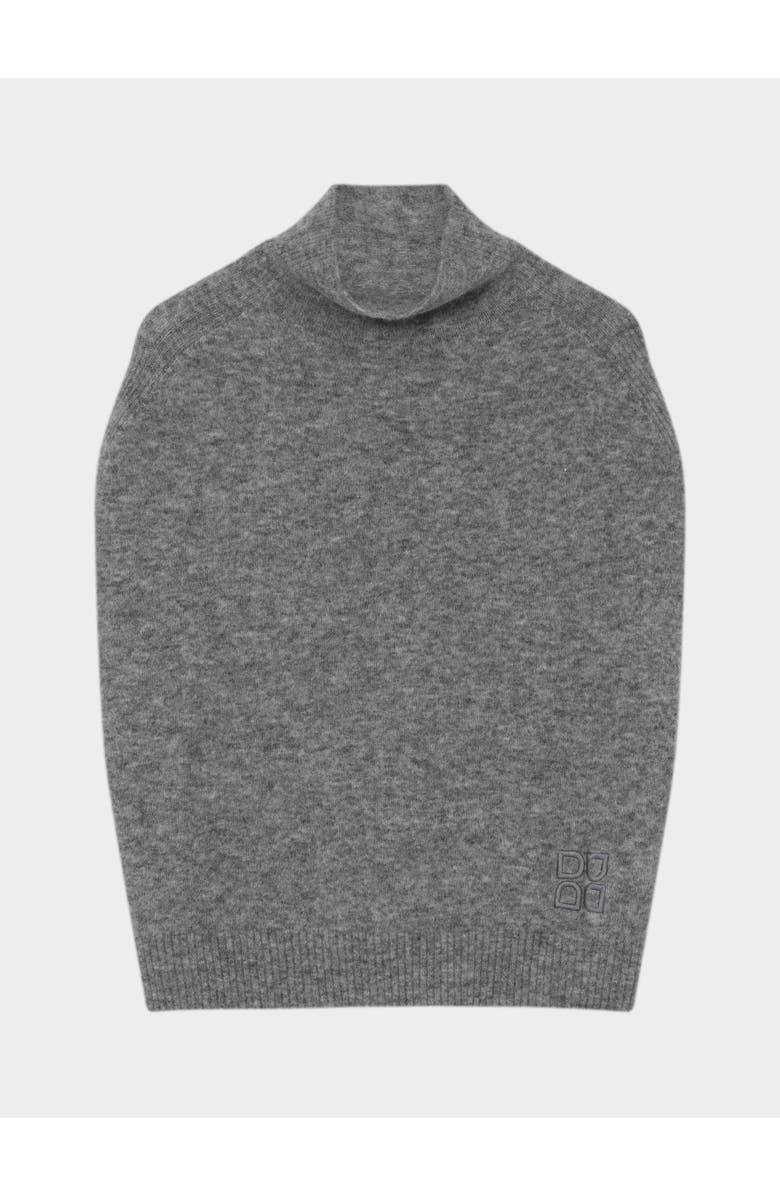 DAY Birger et Mikkelsen Frodie Mock Neck Draped Vest, Alternate, color, Grey Melange