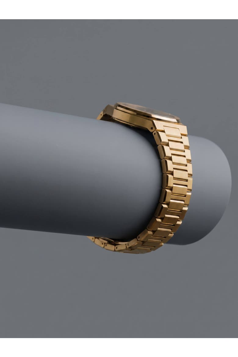 Ascend Sphinx 03 42MM Automatic Watch In Brushed Gold, Alternate, color, Rich Yellow Gold/Obsidian