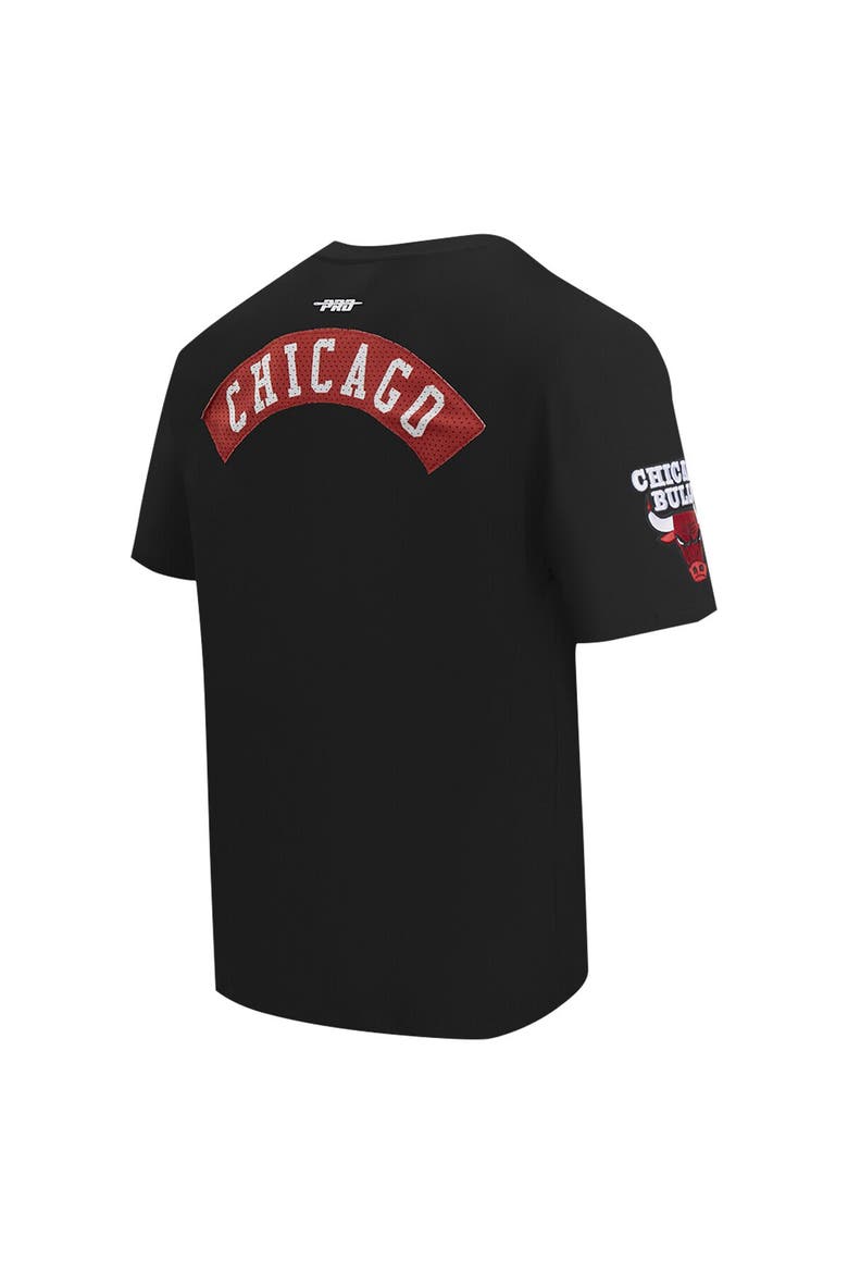 Men's Pro Standard Black Chicago Bulls Made To Play Drop Shoulder T-Shirt, Alternate, color, Black