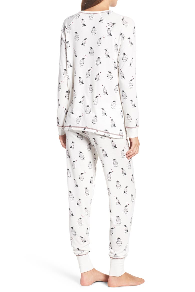 Peachy Pajamas, Alternate, color, ECRU