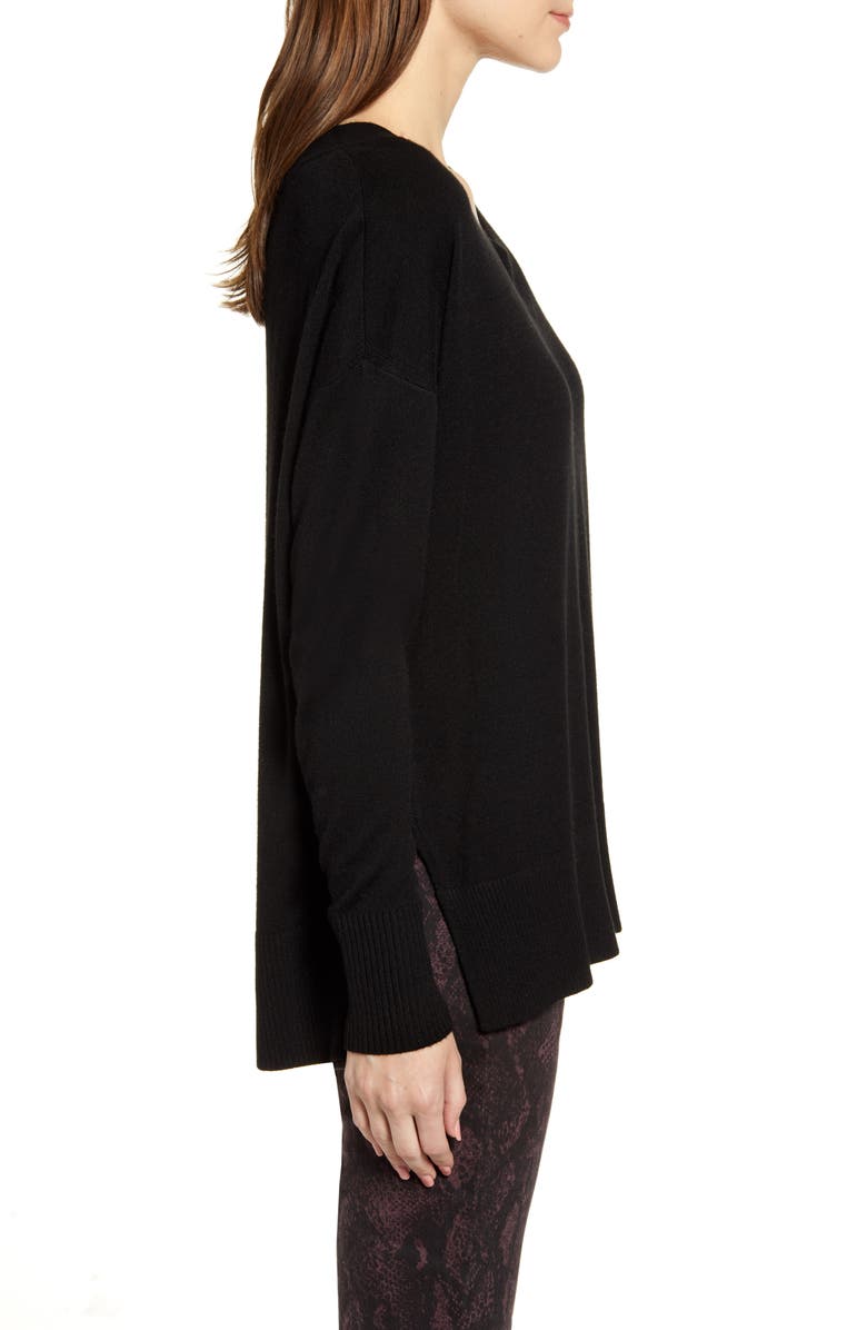Chelsea28 V-Neck Sweater, Alternate, color, 