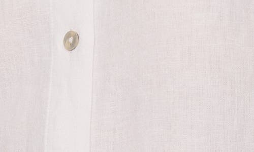 Eberjey Juniors Linen Blend Relaxed Sleeve Top In Ivory In Neutral