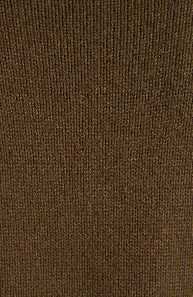 TOM FORD Chunky Wool & Cotton Mock Neck Sweater, Alternate, color, Fg815 Military Green