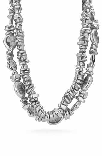 Double Layer Beaded Necklace