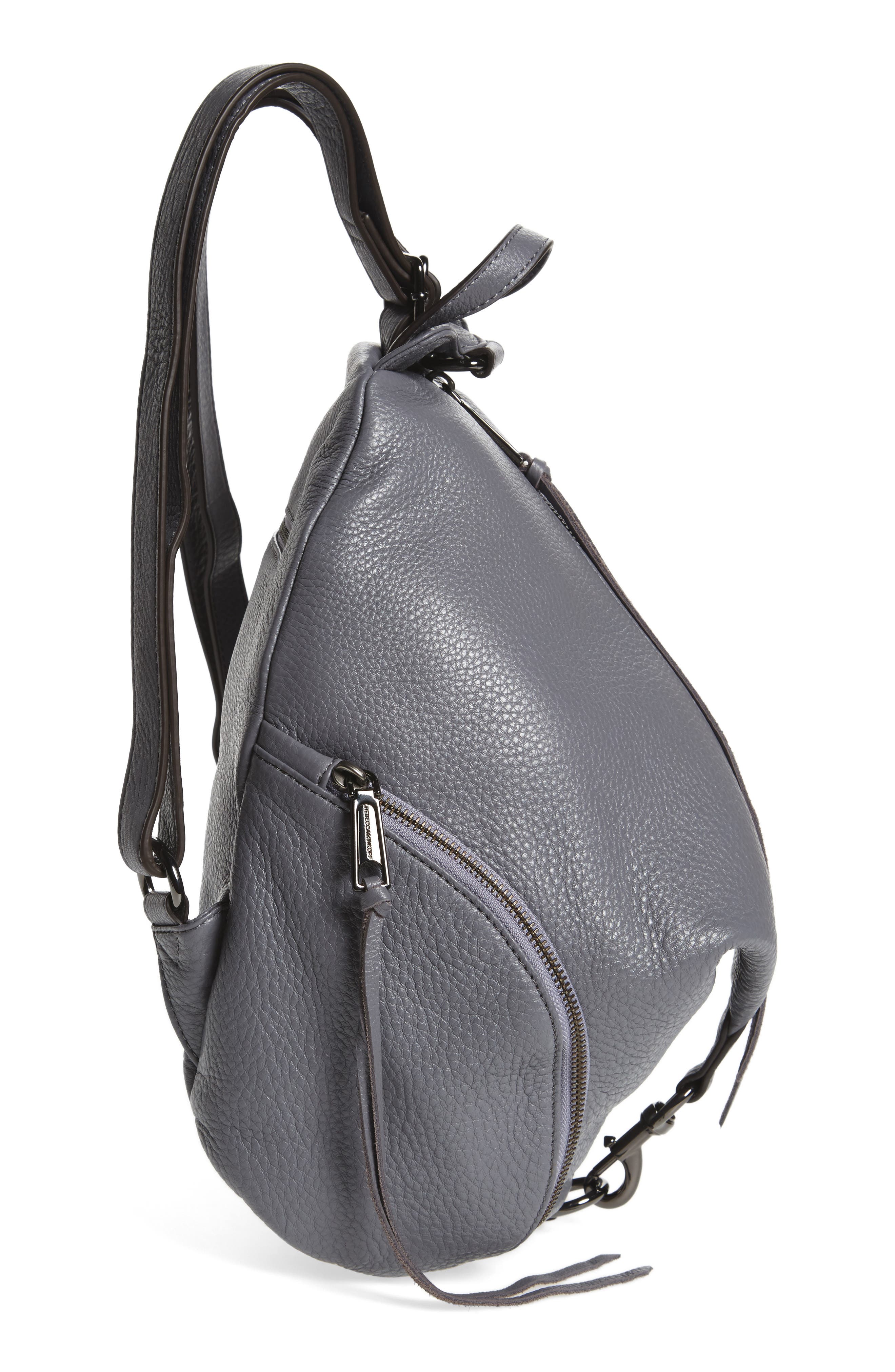 'Julian' Backpack, Alternate, color, GREY DENIM
