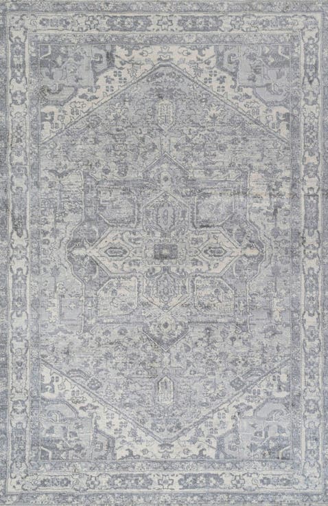 Modern Persian Vintage Medallion Area Rug