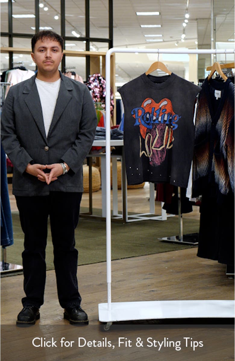 Loud Band Distressed Muscle Tee, sales video thumbnail