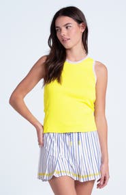 Lucky in Love Womens' Airplay Rib Tank