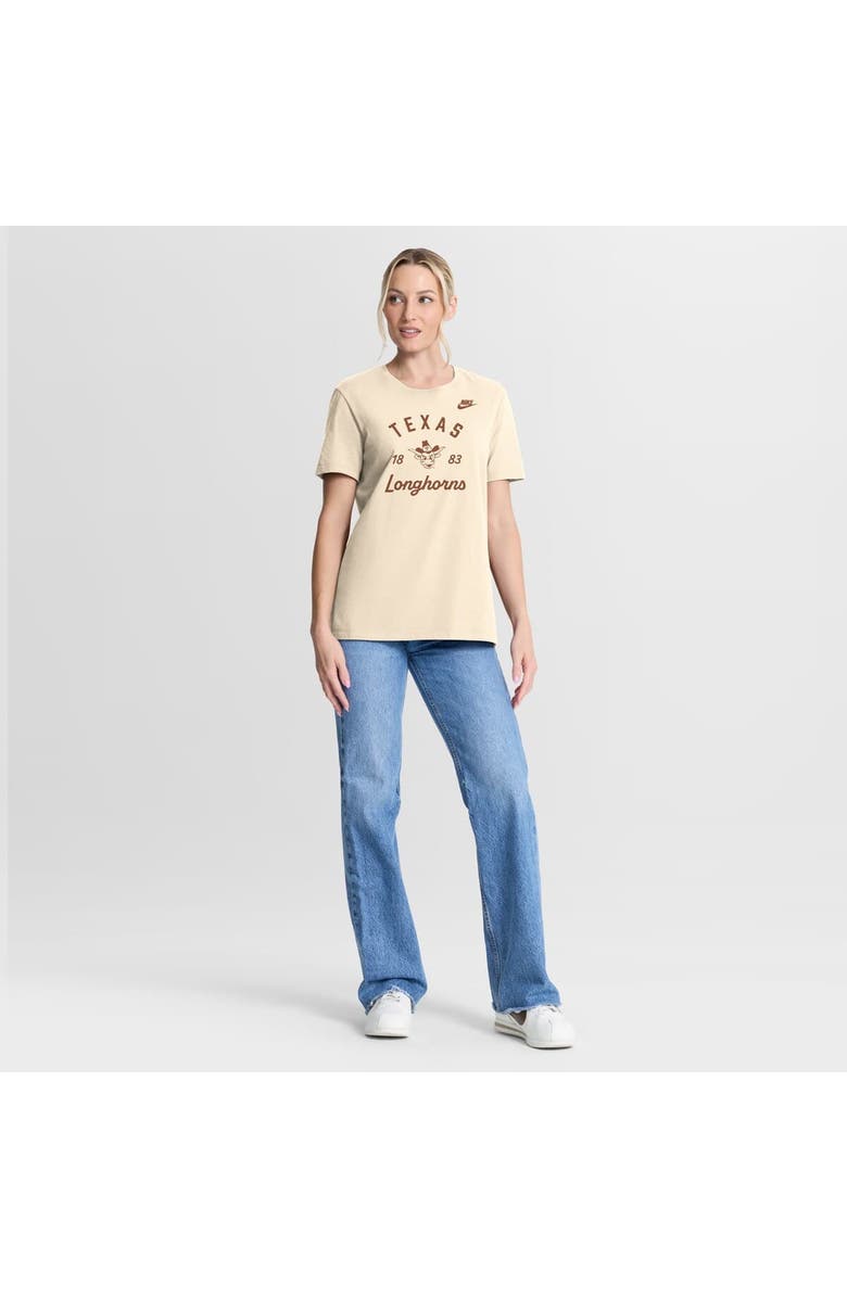 Nike Women's Nike Natural Texas Longhorns Legacy Team Name T-Shirt, Alternate, color, Natural