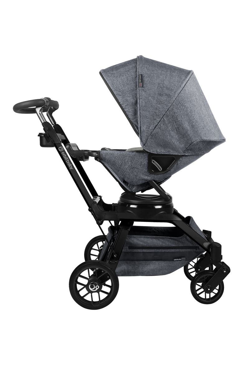 G5 Complete Stroller, Alternate, color, BLACK/ MELANGE GRAY