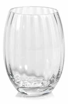 Zodax Malden Optic Set of 4 Steamless Glasses