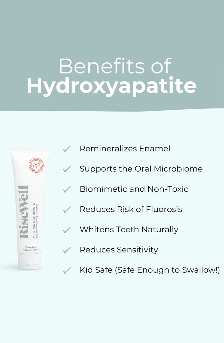 RISEWELL Flavorless Mineral Toothpaste, Alternate, color, 