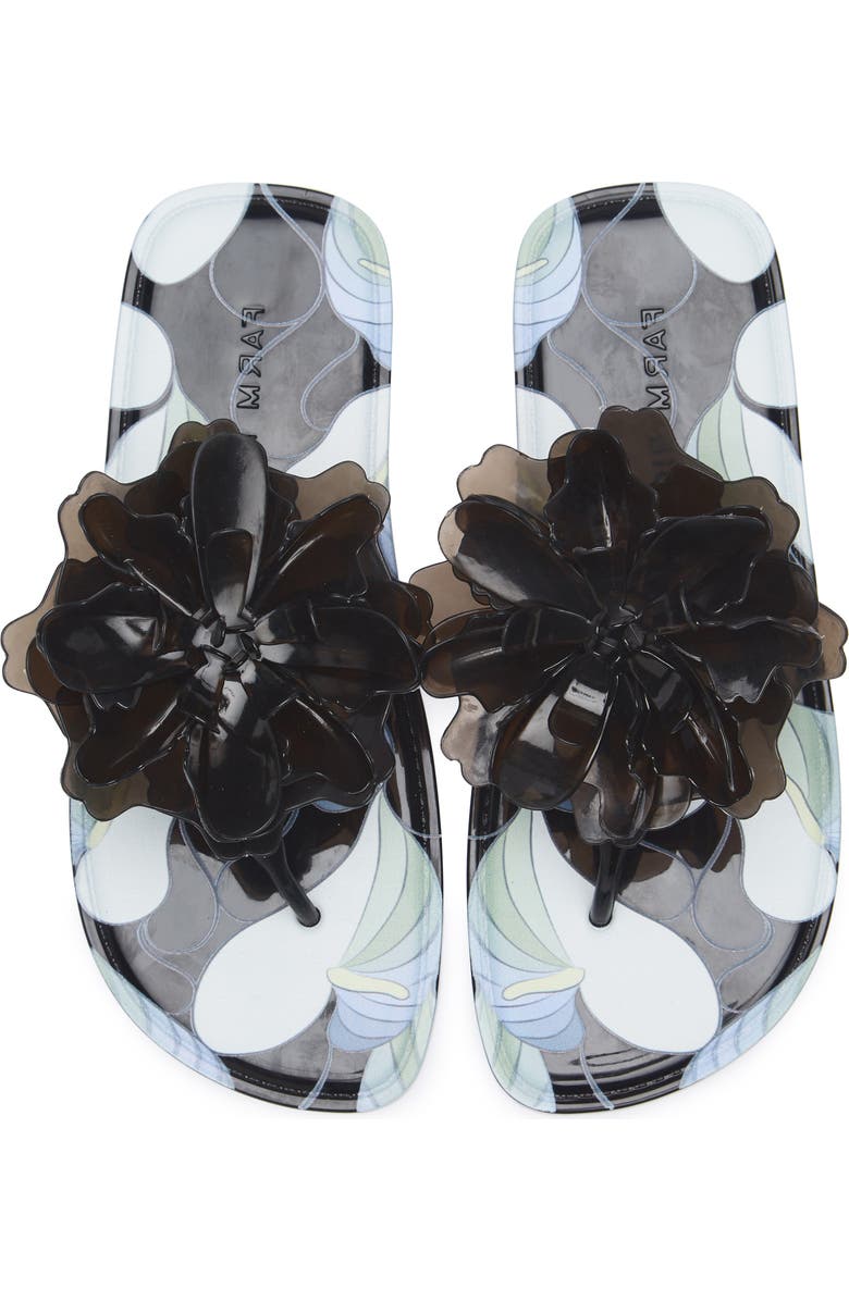 FARM Rio Flower Jelly Flip Flop, Alternate, color, Est Lovely Atrhurium Pb