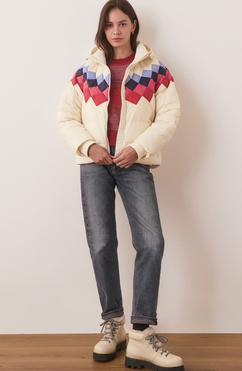 Marine Layer Archive Sierra Hooded Puffer Jacket, Alternate, color,