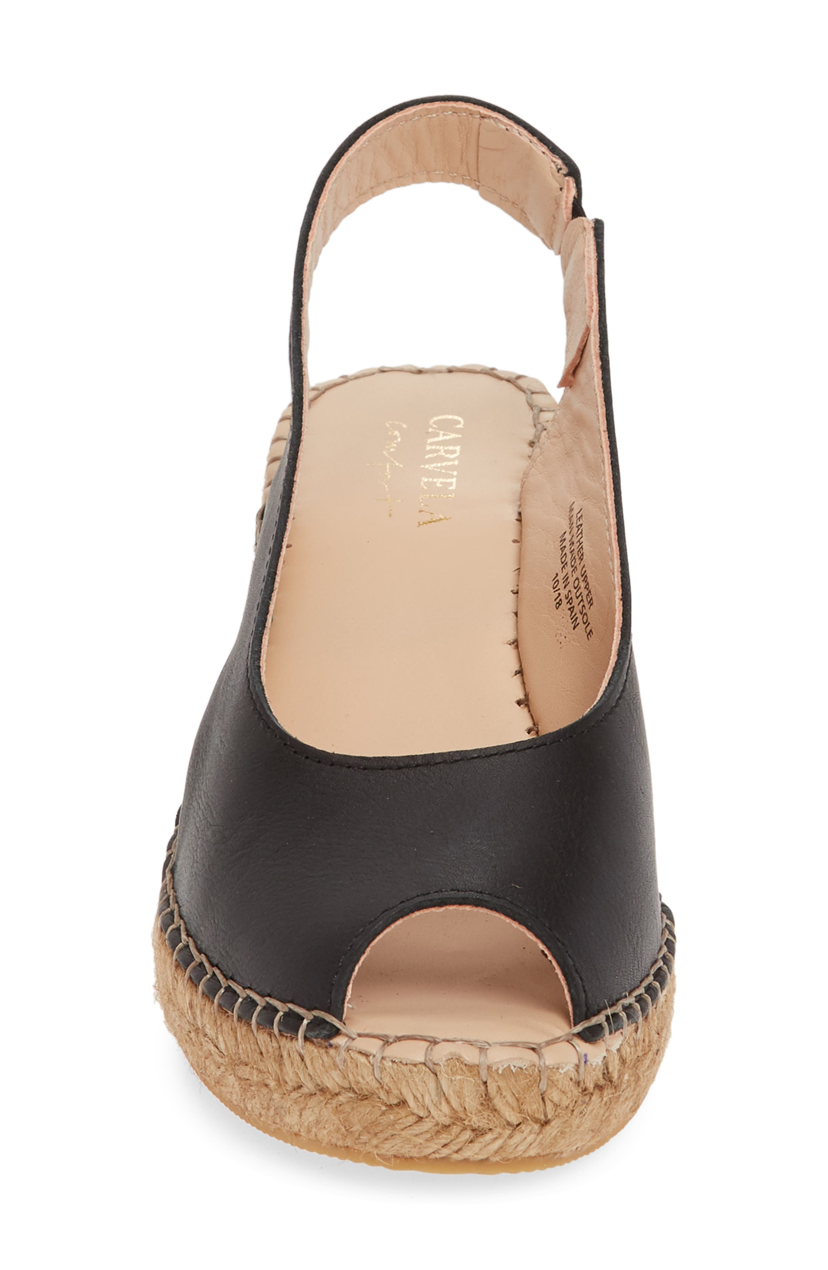 Carvela Comfort Sharon Espadrille Wedge Sandal, Alternate, color, 