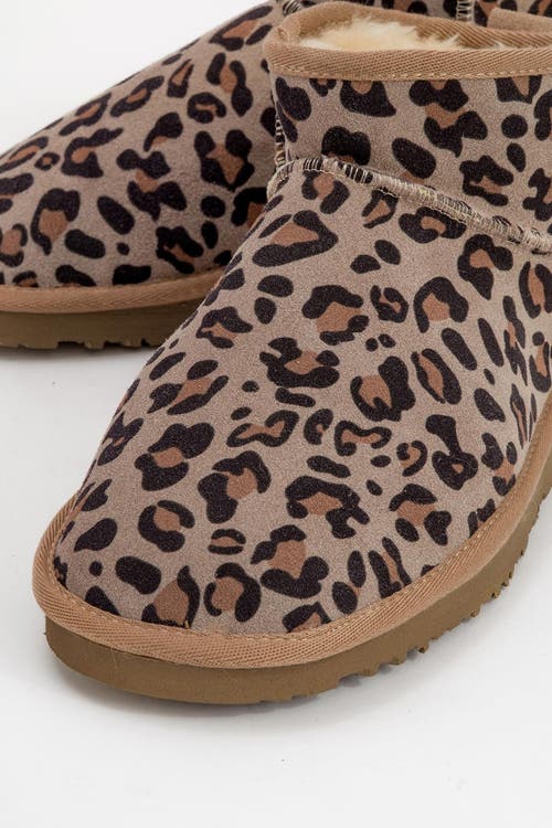Forever & Always Shoes Zaz Leather Boot In Animal Print