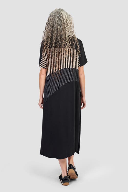 ALEMBIKA ALEMBIKA JERSEY PATCHWORK MAXI DRESS