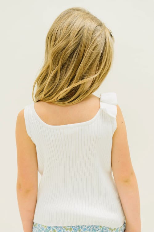 HOPE & HENRY HOPE & HENRY GIRLS' BOW SWEATER TANK, KIDS