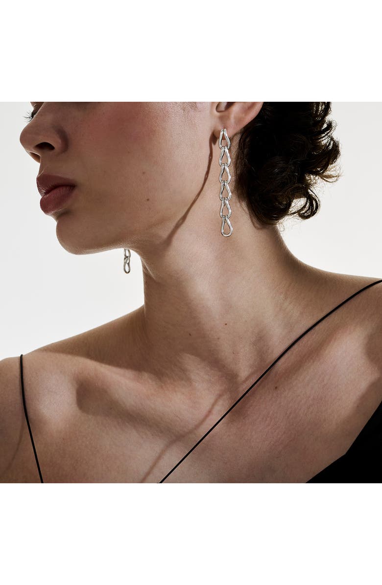John Hardy Surf Link Drop Earrings, Alternate, color,