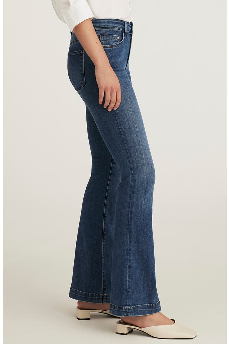 Sydney High Rise Flare Jeans, Alternate, color, MID SUPERSOFT