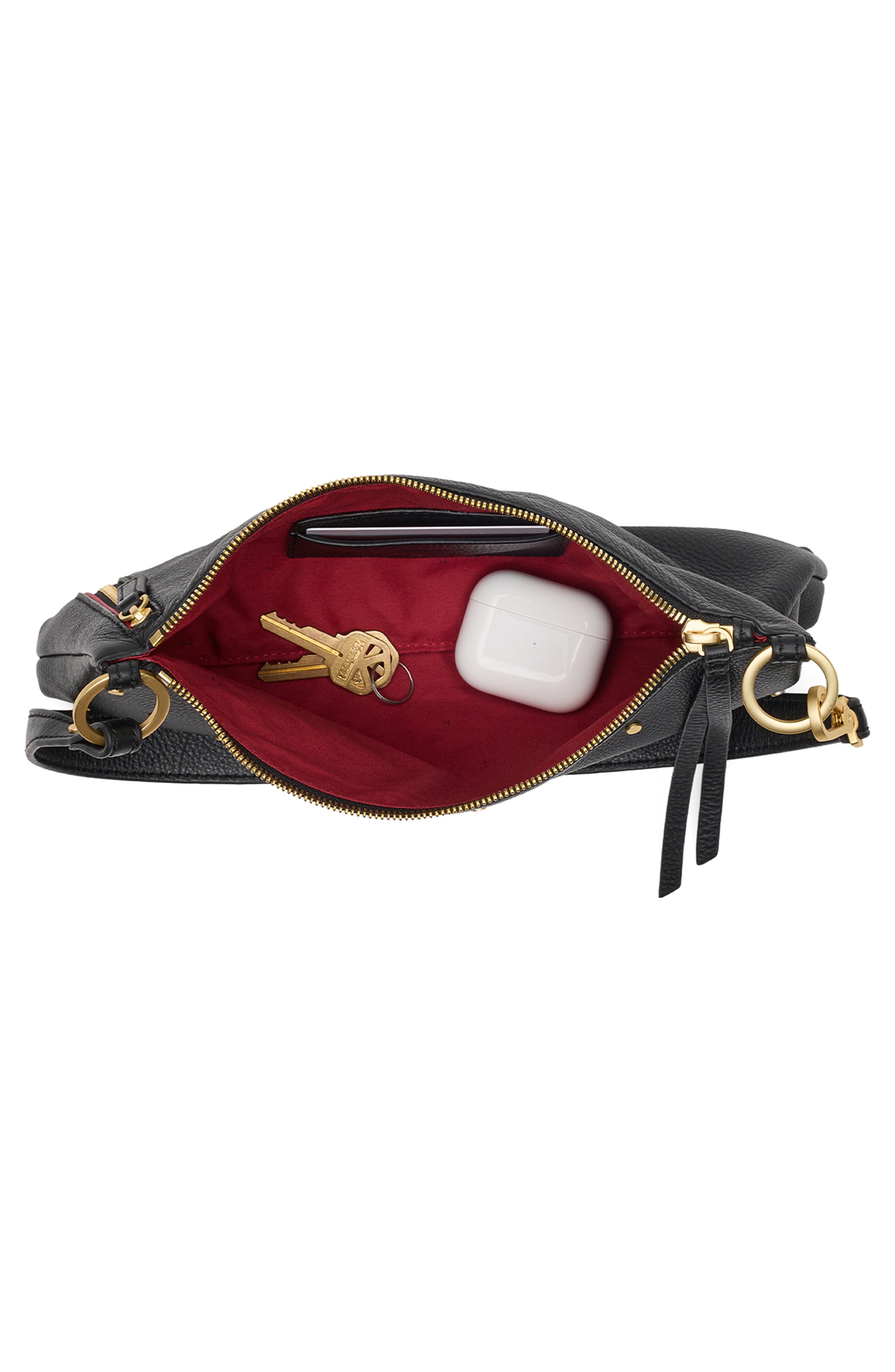 Kyle Leather Hobo, Alternate, color, STARLIGHT/ BRUSHED GOLD