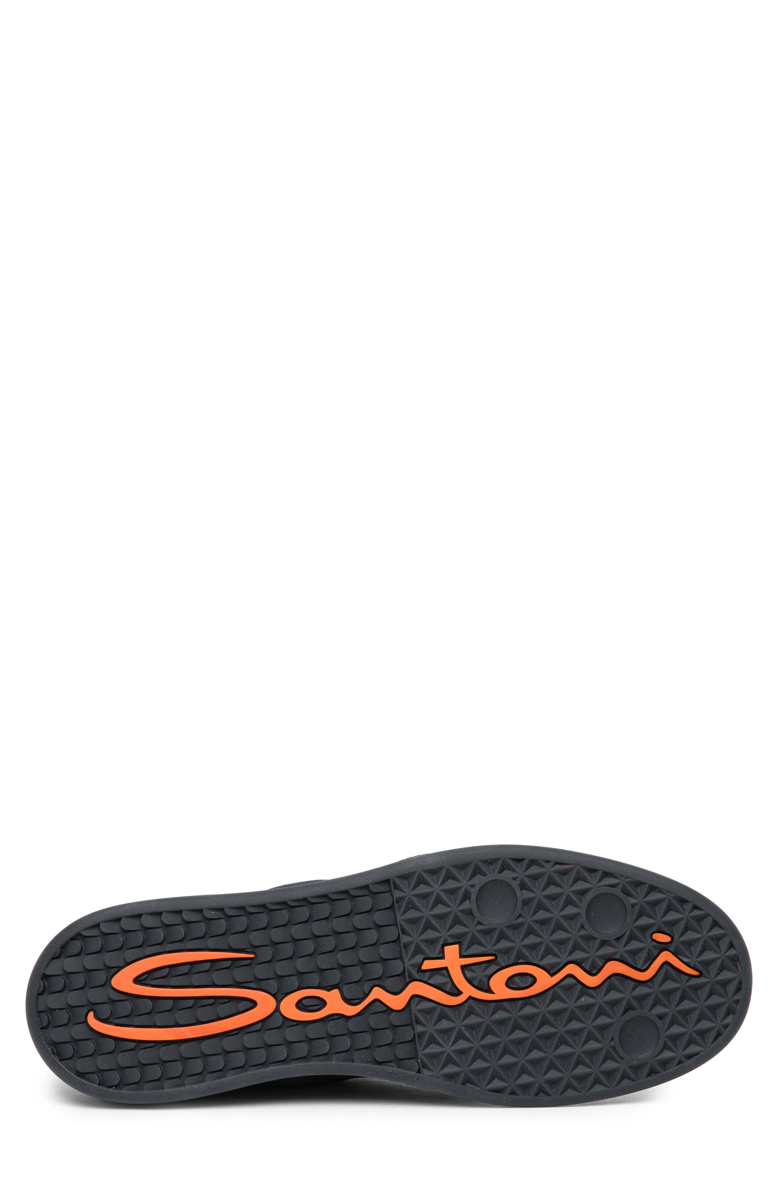 Santoni Low Top Sneaker, Alternate, color, Blue-U60