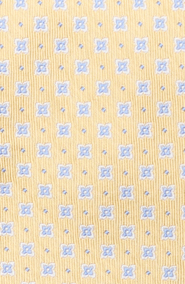 Nordstrom Landon Neat Silk Jacquard Tie, Alternate, color, Yellow