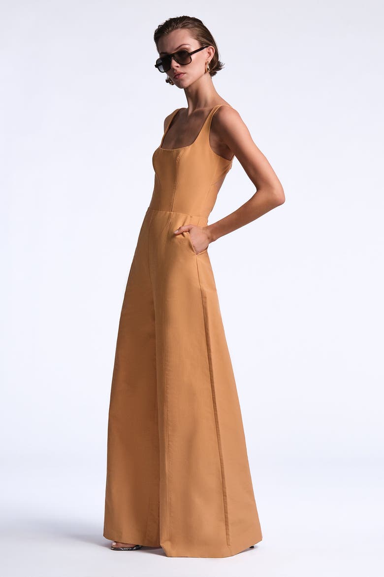 Kay Jumpsuit, Alternate, color, Carmel