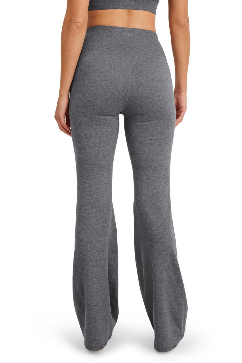 Women's EverActive High Rise Flare Legging, Alternate, color, Battleship Grey