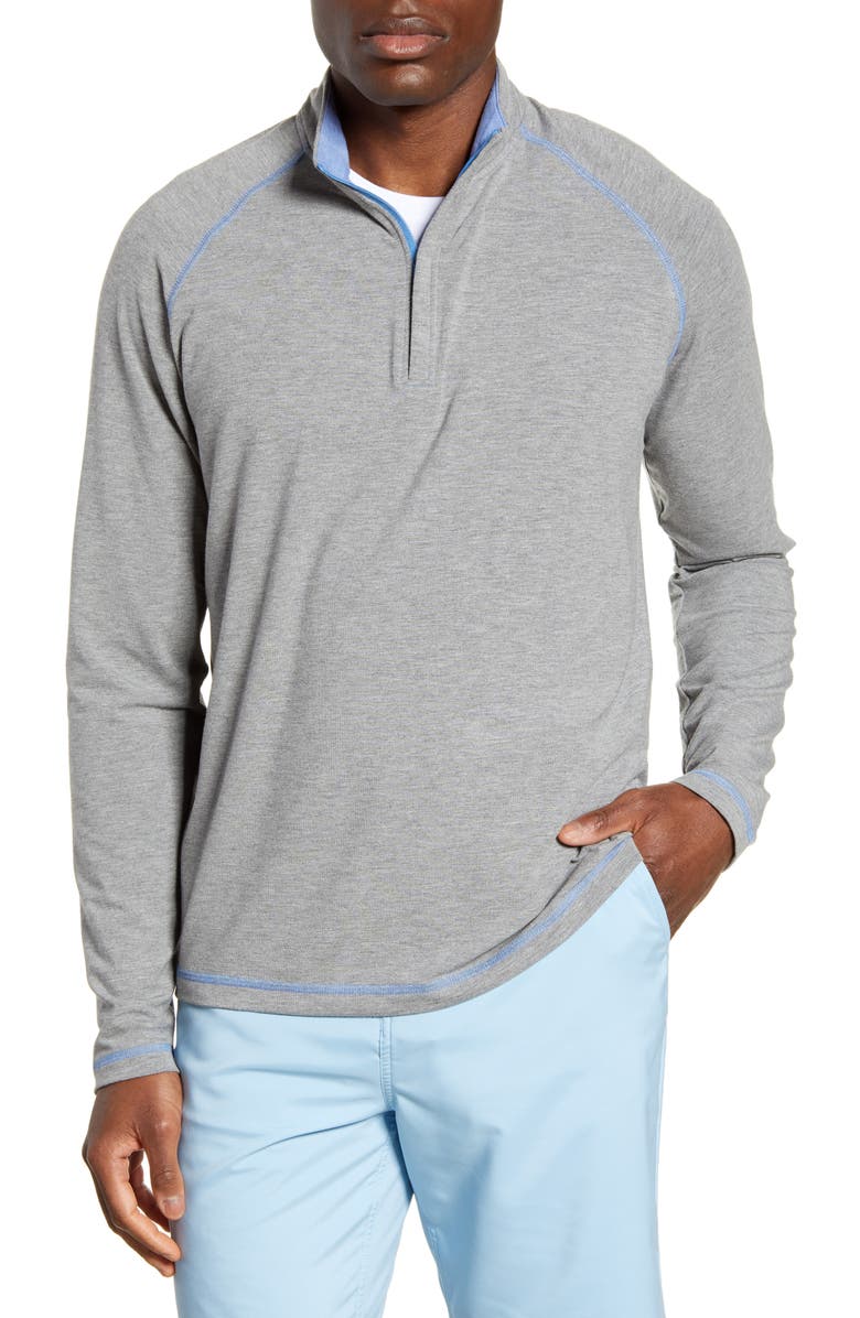 johnnie-O Collier Classic Fit Half-Zip Pullover, Main, color, 