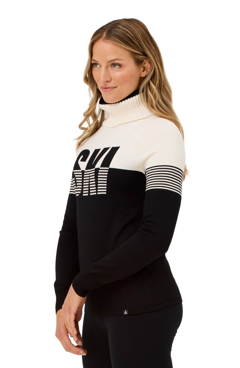 Krimson Klover Slopeside Turtleneck, Alternate, color, Black
