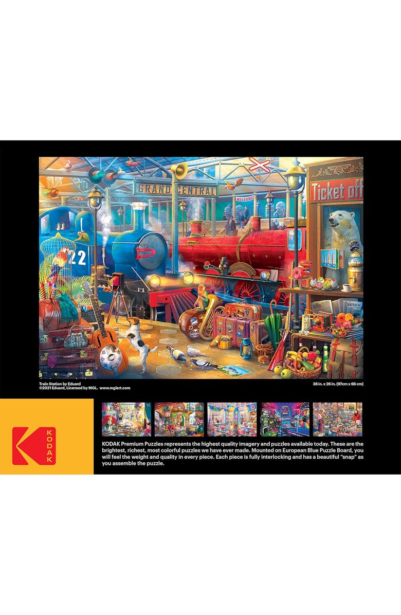 CRA-Z-ART Roseart, Train Station 2000 Piece Puzzle, Alternate, color, Multicolored