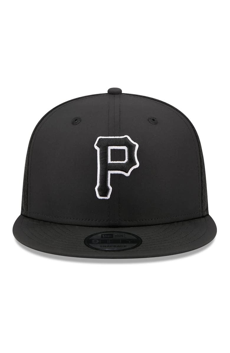 New Era Men's New Era Black Pittsburgh Pirates 2026 Batting Practice 9FIFTY Snapback Hat, Alternate, color, Black