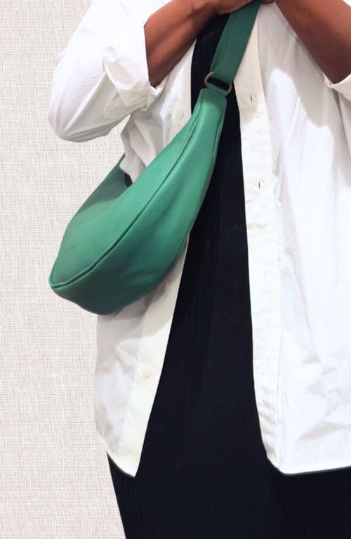 Sarep + Rose Moon Hobo Sling Bag 1.0 In Green