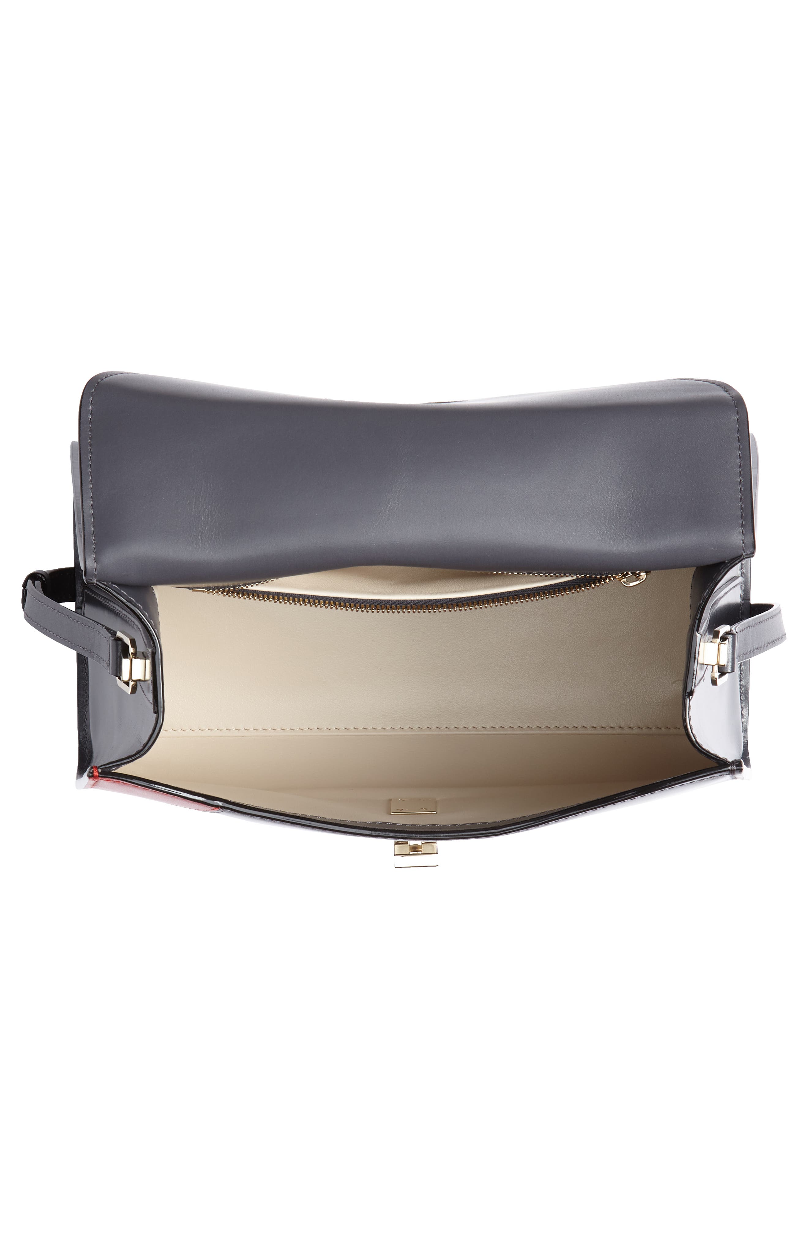 Valextra Iside Medium Top Handle Bag, Alternate, color, 