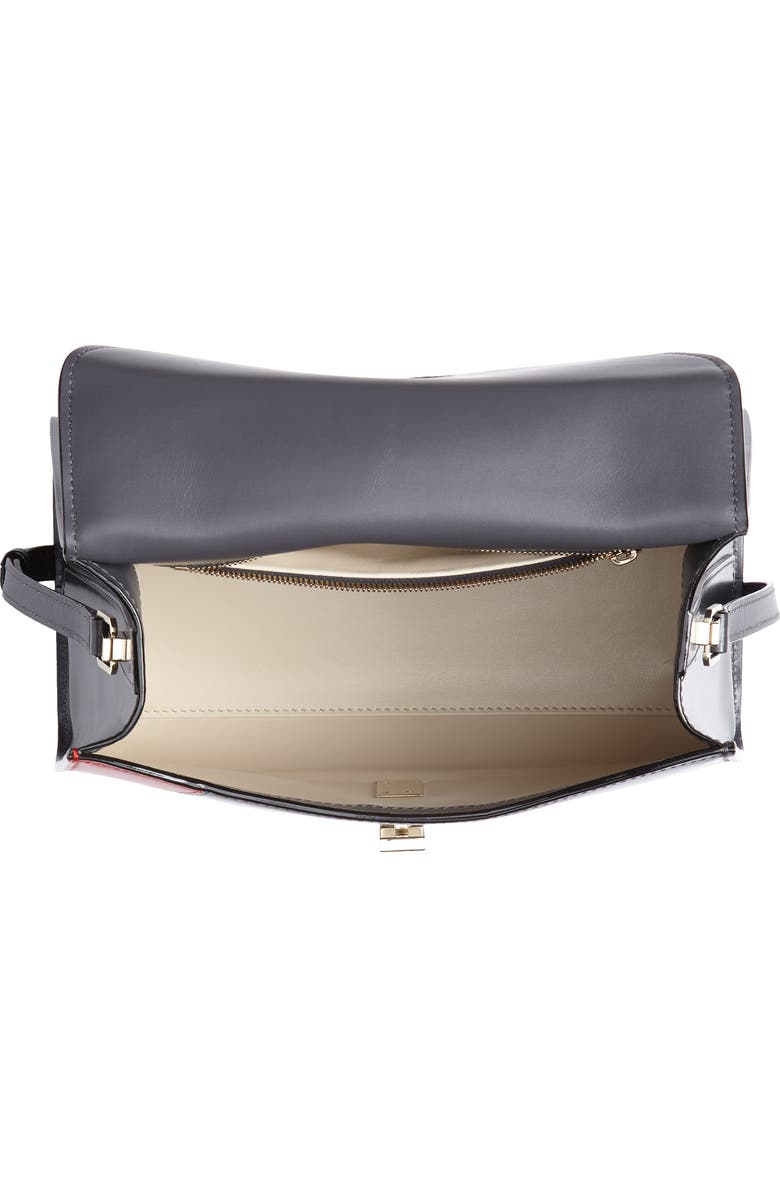 Valextra Iside Medium Top Handle Bag, Alternate, color,