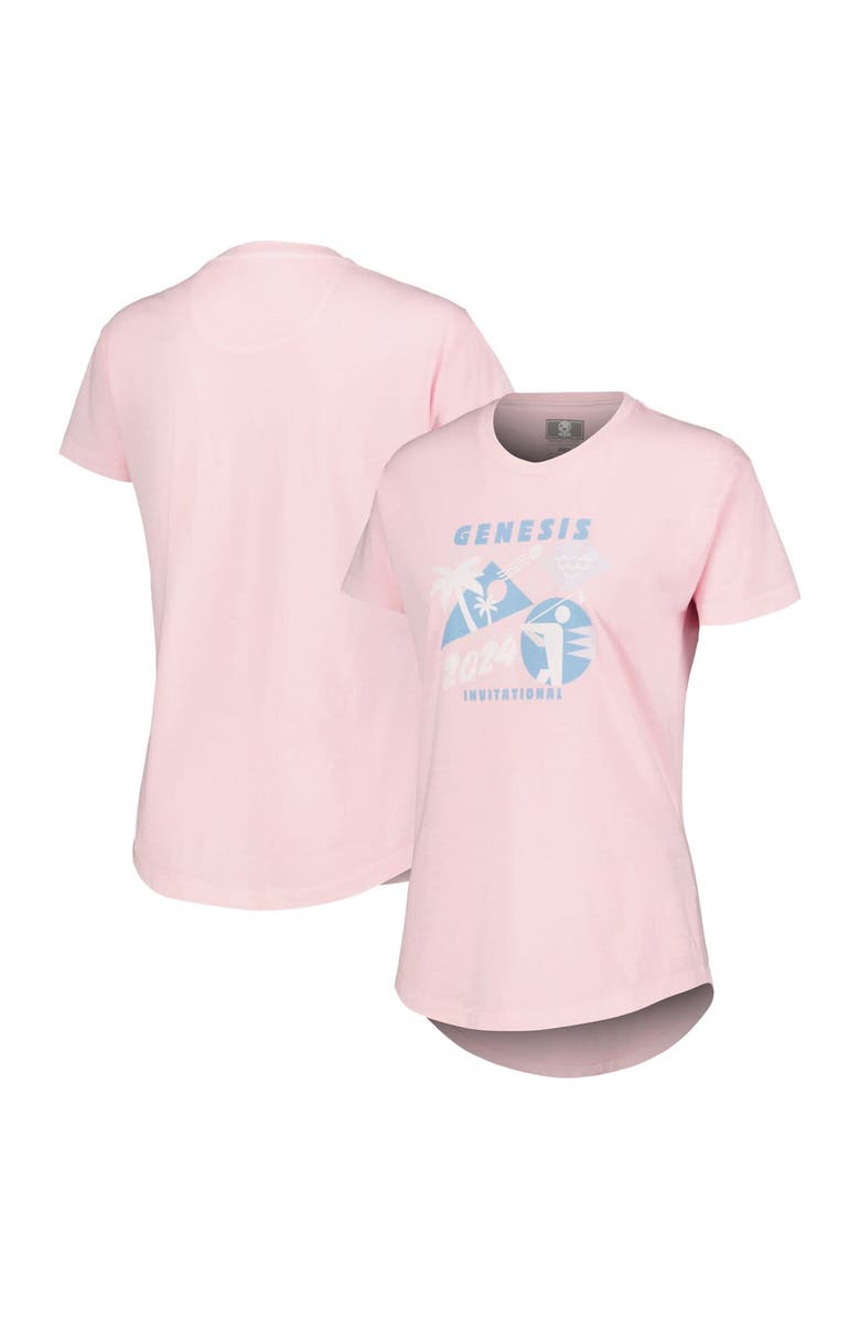 AHEAD Women's Ahead Pink Genesis Invitational Aurora T-Shirt, Alternate, color, Pink